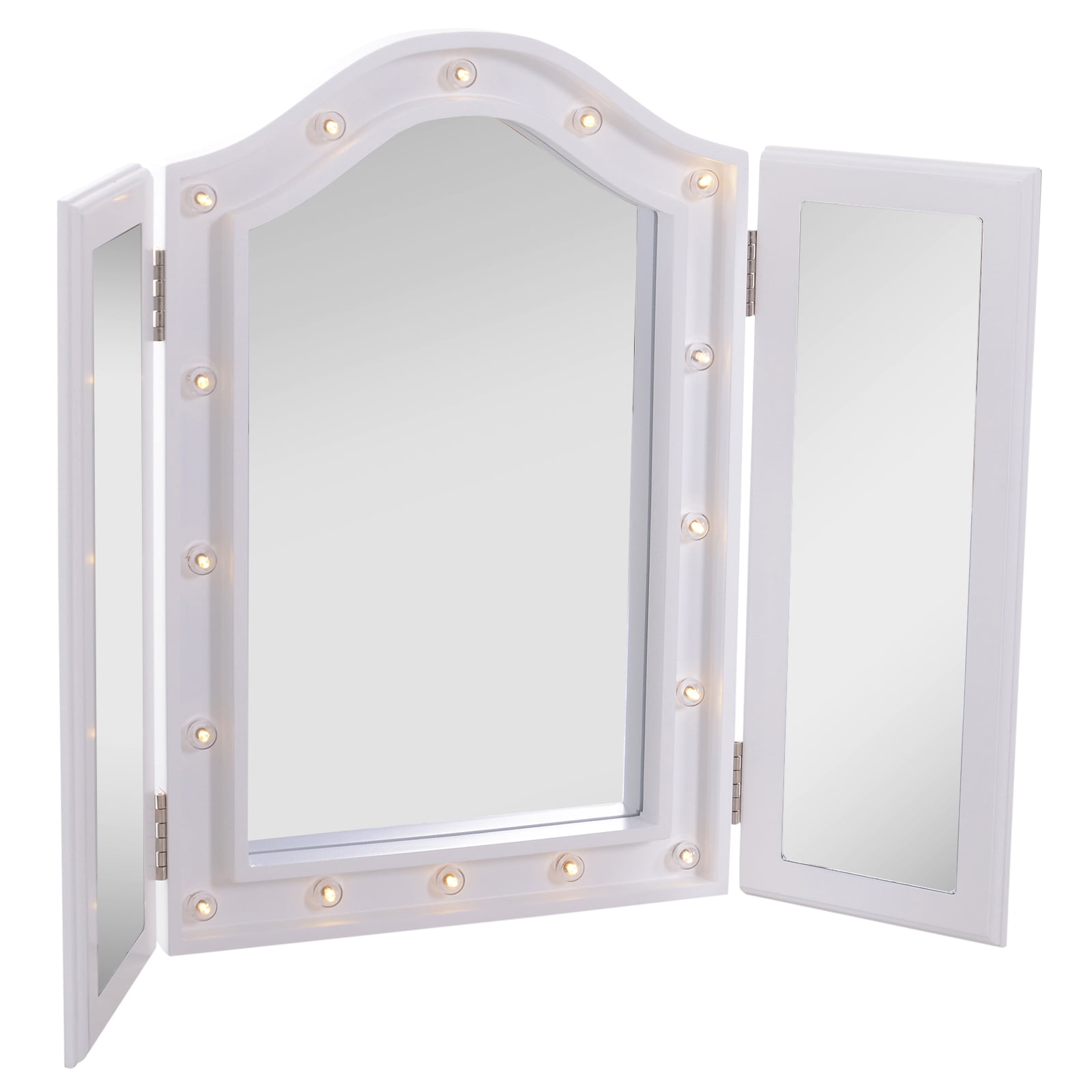 large cosmetic mirror