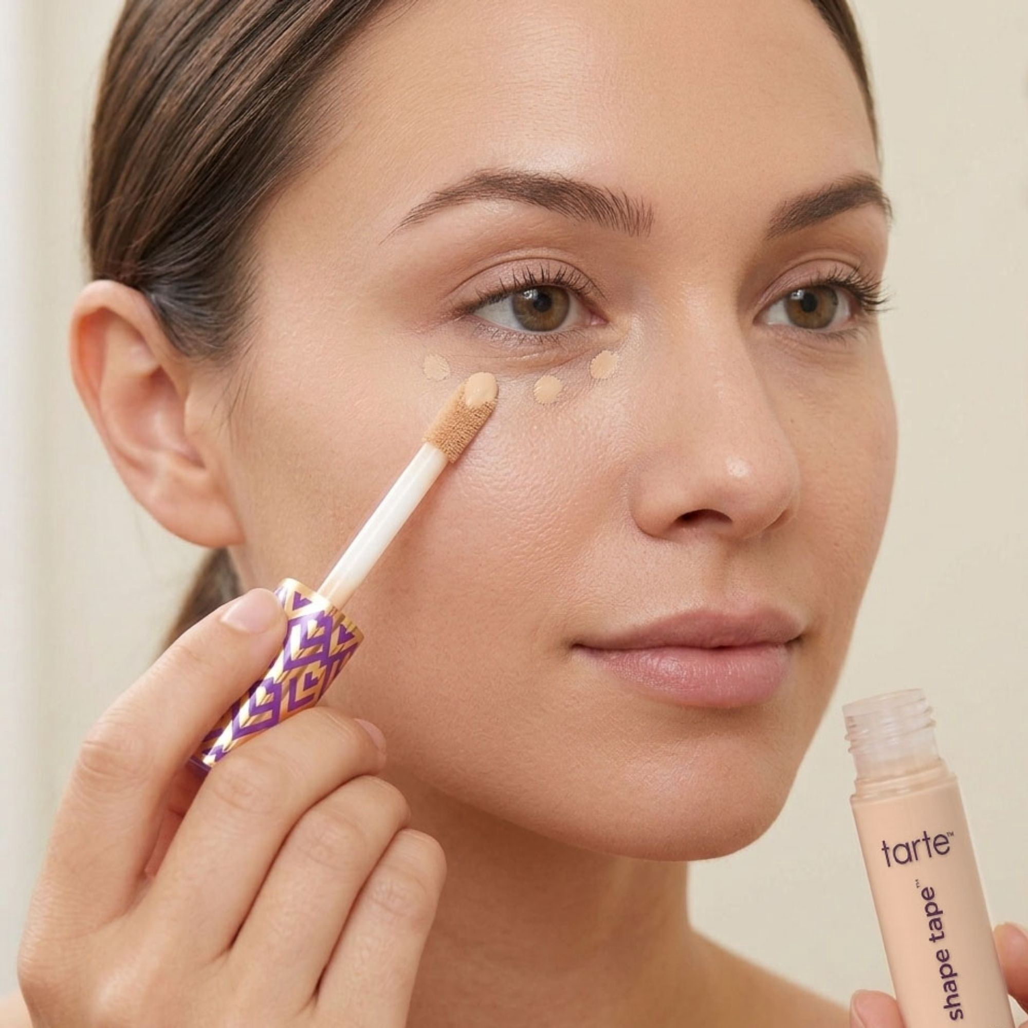 Tarte Shape Tape Full Coverage Matte Concealer, 16N Fair-Light Neutral Shade, Long-Wear Makeup, 0.33 fl oz