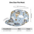 thumbnail image 4 of Kdxio Balloon Vintage Print Snapback Hat for Men Women,Adjustable Baseball Cap, 4 of 7