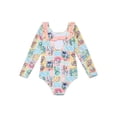 thumbnail image 2 of Character Toddler Girl Long- Sleeve One- Piece Swimsuit, Sizes 12M-5T, 2 of 3