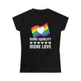 thumbnail image 3 of LGBT More Equality More Love LGBTQ Gay Lesbian LGBT Pride Womens Shirts, 3 of 8
