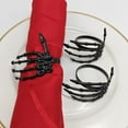 thumbnail image 4 of ChicYu Halloween Series Napkin Rings Hand Napkin Rings Curtain Clips Halloween Party Decor Suitable for Halloween Party or Dining Decor, 4 of 5