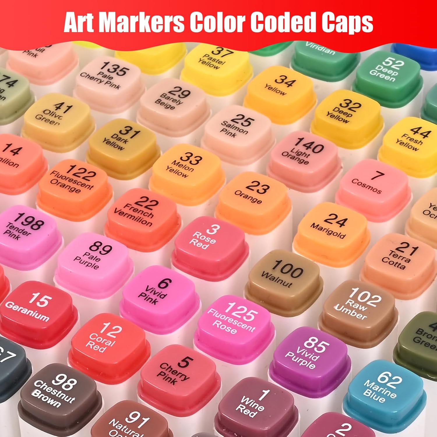 Taotree Alcohol Markers Set 168 Colors with Case & Holders, Dual Tips Art Coloring Markers Pens, Chisel & Fine Sketch Pens Art Supplies for Artist Adult Coloring Books Drawing, Painting, Sketching