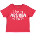 thumbnail image 3 of Inktastic I Love My Abuela with Hearts Boys or Girls Toddler T-Shirt, 3 of 5