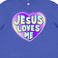 thumbnail image 4 of Inktastic Jesus Loves Me Youth T-Shirt, 4 of 5