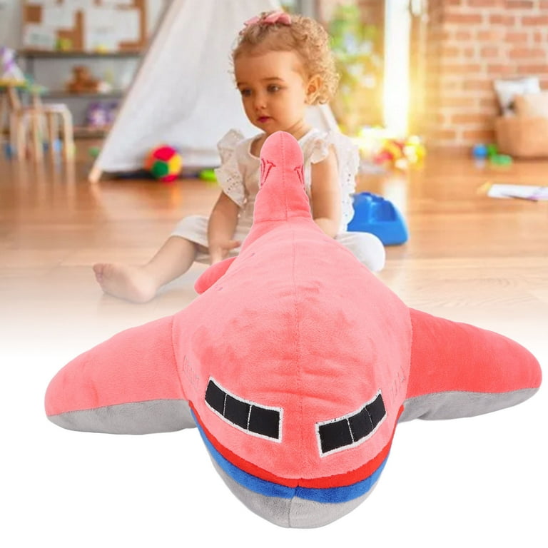 Stuffed Airplane Plush Toys Adorable Soft Comfortable Kids Toy Plane Pillow for Decorate Home Sofa Pink Walmart