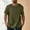 Army Green, variant on Mens Short Sleeve T Shirts Casual Plus Size Mens Tshirts Cotton Loose Fit Mens Big and Tall Summer Cotton Shirt Mens Shirts Pack Big and Tall Oversized Heavy Cotton Tshirts for Men