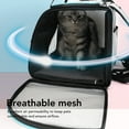 thumbnail image 3 of Large Capacity Pet Carrier Backpack with Breathable Mesh Design, Portable and Lightweight Dog Carrier, Spacious Design, Dual Shoulder Straps for Cats and Dogs, 3 of 7