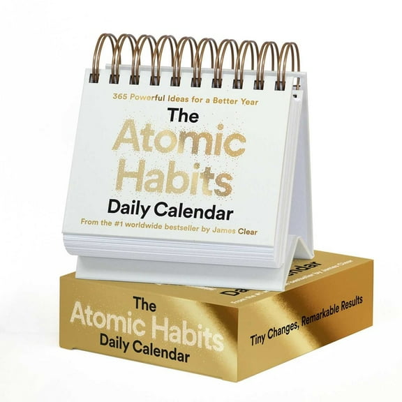 The Atomic Habits Daily Calendar: 365 Powerful Ideas for a Better Year, (Paperback)