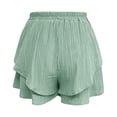 thumbnail image 6 of Afdoent Shorts For Women Summer Shorts Elastic Waist Shorts Casual Wide Legs Shorts With Pockets 2026 Beach Vacation Shorts, 6 of 6