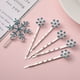 thumbnail image 5 of GOOHOCHY Lurrose - 6 horquillas con forma de copo de nieve, cintas variadas, pasadores, accesorios para el cabello para niños, 5 of 8