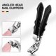 thumbnail image 1 of Nail clippers for seniors, thick nails, large, angled head, ergonomic, 1 of 5