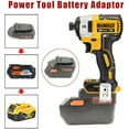 thumbnail image 2 of Adapter For AEG-18V Li-ion Battery Converter Compatible with De*walt 20v Power Tool, 2 of 4