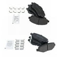 thumbnail image 3 of TRQ Front & Rear Premium Posi Semi Metallic Disc Brake Pads for Chrysler BFA13086 Fits select: 2015-2018 JEEP WRANGLER UNLIMITED, 2012-2014 JEEP WRANGLER, 3 of 4