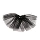 thumbnail image 1 of Falda de gasa de 2 capas para muñeca niña, vestido de ballet, ropa informal, 6 accesorios para muñecas Negro, 1 of 6
