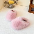 thumbnail image 5 of Fozruso Cozy Winter Slippers For Girls Fleece Lined Shoes With Sole For Indoor And Outdoor Use Soft Warm Comfortable Footwear For Toddler And,Girls Slippers Sizes 12.5 Little Kid(6-6.5 Years), 5 of 6