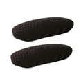 thumbnail image 5 of deevoka 2Pcs Office Chair Armrest Covers Armchair Arm Covers Elastic Slipcovers Washable Black, 5 of 9