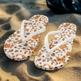 thumbnail image 5 of POLERO Corgi Shower Flip Flops Women Sturdy and Cozy Toe Strap Non Slip Womens Sandals Comfortable, 5 of 7