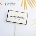 thumbnail image 1 of Happy Mother's Day Cake Topper Silk Gauze Skirt Best Mom Birthday Party Flowers Heart Butterfly Cupcake Baking Decor Tools Flag Gao Jinjia LED, 1 of 2
