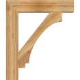 thumbnail image 3 of Ekena Millwork 6"W x 34"D x 40"H Imperial Block Rough Sawn Bracket, Western Red Cedar, 3 of 4