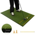 thumbnail image 1 of Costway Tapete de golf de 1,5 x 0,9 m, césped artificial para entrenamiento de golf, 20 mm, 1 of 4