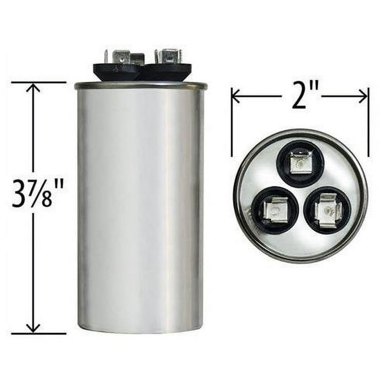 2) Pack - GE/Z97F9849 97F9849-40 + 5 uf MFD 370 Volt VAC