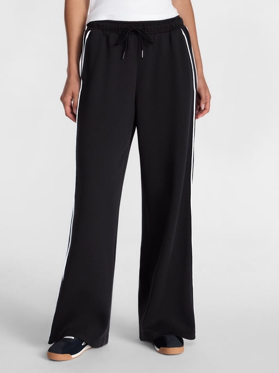 Women's Pique Knit Track Pants, 31" Inseam, Sizes XS-XXXL