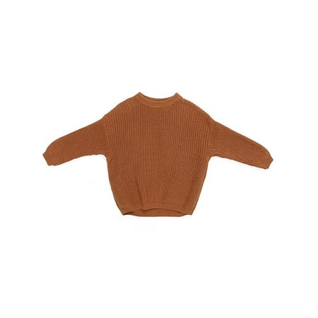 

Tetyseysh Baby Girl Boy Knit Sweater Pullover Sweatshirt Warm Long Sleeve Tops