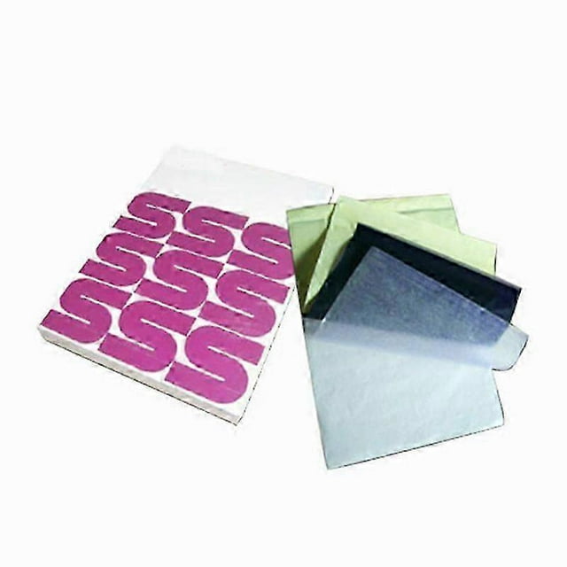 100Pcs/Set A4 Size Tattoo Paper Thermal Stencil Carbon Copier Paper Auxiliary Tattoo Transfer Paste