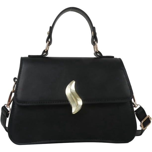 LHSHID Women Hobo Bag Vegan Leather Handbag Tote Bag Square Trendy Chic Shoulder Bag