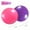 Pink Purple, variant on Vaupan Mini Aerobic Exercise Ball, 9 inch Small Gym Ball with Inflatable Straw for Yoga, Pilates, Stability, Physical Therapy, Stretching and Core Training, Improves Balance, Strength (Pink)