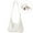 White, variant on Badiya Hobo Bags for Women Tote Handbags Pu Leather Ultra Soft Slouchy Tote Purses Foldable Crossbody Bag