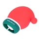thumbnail image 4 of Calentador de manos de silicona Resistente a fugas de agua Guantes de gorro navideño a prueba de quemaduras Botellas de agua caliente, 4 of 10