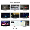 thumbnail image 5 of 2+32G Android 10 Double Din Car Stereo for Toyota Carmy 2006-2011 with 9 Inch Touchscreen Radio Built-in Wireless Carplay/Android Auto/GPS/Bluetooth/FM/AUX-in/Steering Wheel Control/Backup Camera, 5 of 12