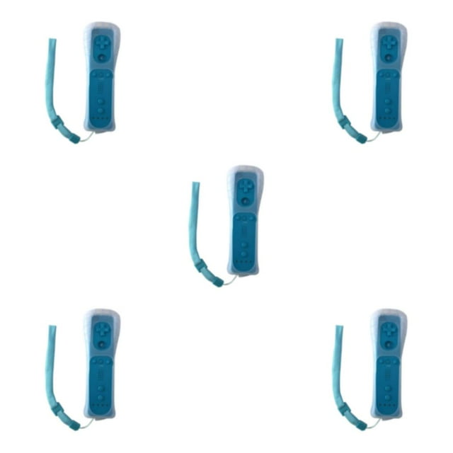 relayinert ABS Made Remote Gamepad Scratch-proof And Tear-resistant Remote Gamepad Controller Plus Gamepad blue 5Set