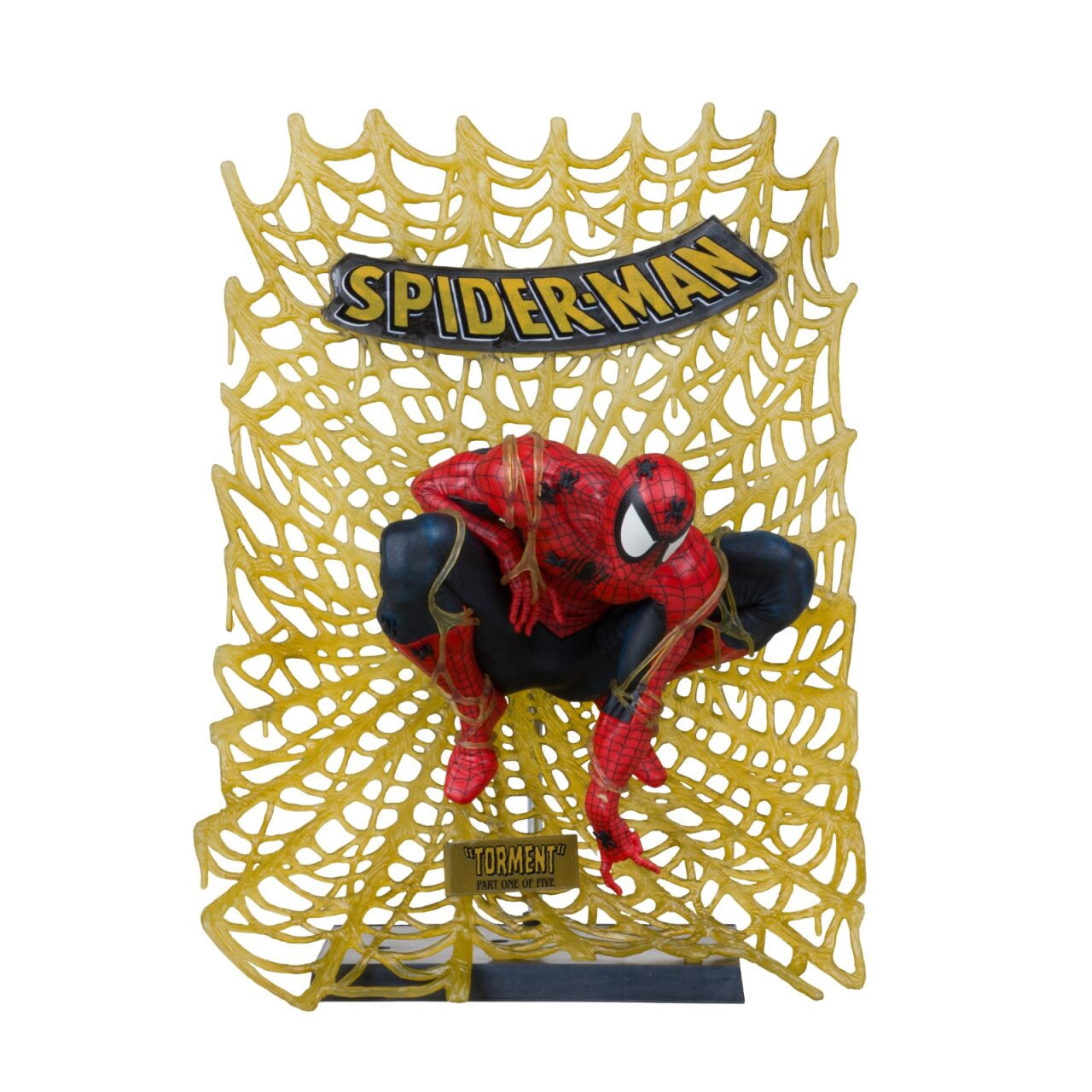 Spider-Man 1:6th Scale Collectible w/ Scene (Marvel: Spider-Man #1 [Gold Edition]) (Gold Label) - McFarlane Toys