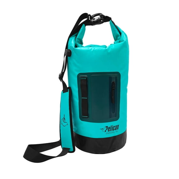 Pelican - Exocool 10L Cooler Dry Bag - Carry 18 cans - PVC - Blue