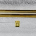 thumbnail image 3 of Jito Decorative Jewelry Box Set of 2, Abstract Pattern, Silver Gold, 3 of 6