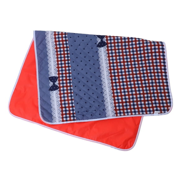 KONTONTY Washable Bed Pad Multi 1Set 47.2x31.5x0.2in