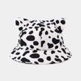 thumbnail image 3 of RFQWOVSR Women's Animal Print Bucket Hat with Cat Ear Design for Casual Wear, 3 of 6