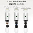 thumbnail image 3 of Portable coffee makers - Mini coffee makers for pods and ground coffee - Camping coffee makers a2, 3 of 4