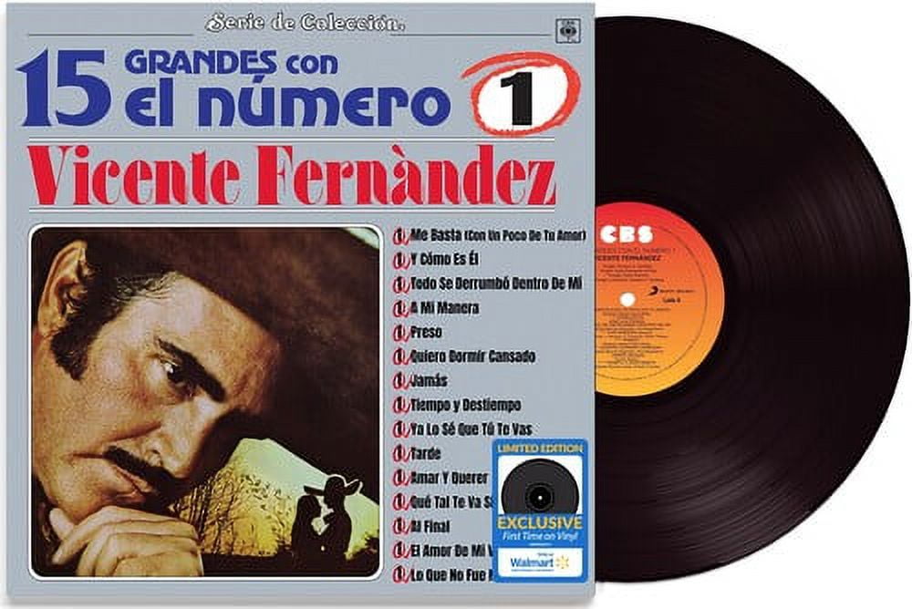 Vicente Fernandez - 15 Grandes Con El Numero Uno (Walmart