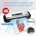 thumbnail image 3 of Inkbird Vacuum Sealer Machine with Starter Kit, Automatic PowerVac Air Sealing Machine for Food Preservation, Dry & Moist Sealing Modes,Built-in Cutt, 3 of 9