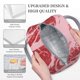 thumbnail image 3 of Balery Striped Meat Bolsa de Almuerzo para Mujeres, Caja de Almuerzo, Bolsa de Almuerzo Pequeña Impermeable, Tote de Almuerzo Reutilizable con Gran Capacidad, 3 of 6