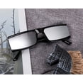 thumbnail image 3 of FEISEDY Cool Futuristic Rectangular Sunglasses Cyber Men Women Punk Style Cosplay Sun Glasses B2739, 3 of 14