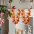 thumbnail image 2 of WKSCLPAI Halloween Garlands 69 In Fall Maple Leaf Garlands Festival Atmospheres Decoration Simulation Maple Leaf Vines Garland for Home Front Door Fireplace Windows Wall Decor, 2 of 5