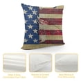 thumbnail image 4 of YINGXI Throw Pillow Cover, America Flag Decor for Sofa Couch 20x20in, 4 of 5