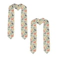 thumbnail image 2 of Haiem Butterfly Pattern Graduation Stole 2024 | Premium Satin Sash for Graduation Ceremony, 2 of 7