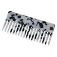 thumbnail image 1 of 1pc Static Hair Comb Small Comb Shower Shampoo Detangler Comb Bargains Curl Plate Vinegar White Hairdressing Comb Vinegar Comb Geometric Comb Retro And, 1 of 6