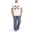 thumbnail image 5 of CafePress - Rhinos Of The World Men's Light Pajamas - Men's Light Loose Fit Cotton Pajama Set, 5 of 7